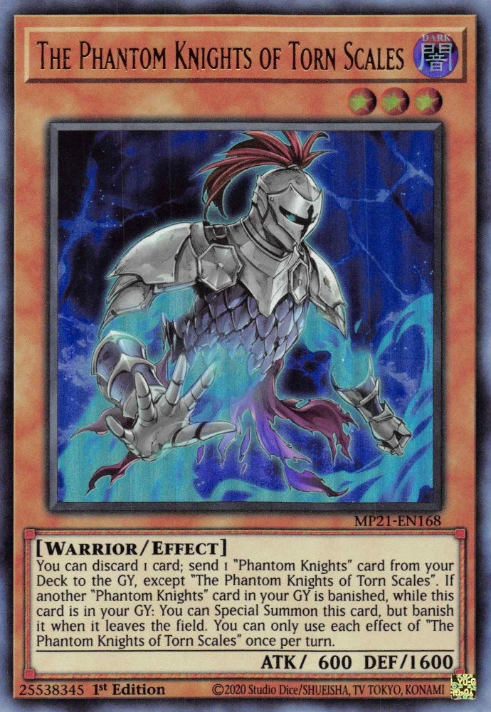 Image for The Phantom Knights of Torn Scales (MP21-EN168) (MP21) - YuGiOh