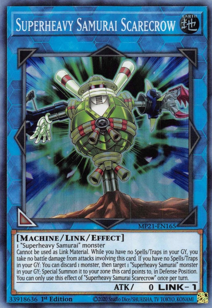 Image for Superheavy Samurai Scarecrow (MP21-EN165) (MP21) - YuGiOh