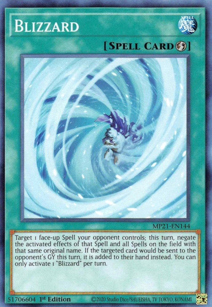 Image for Blizzard (MP21-EN144) (MP21) - YuGiOh