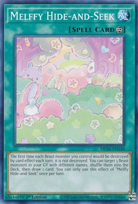 Image for Melffy Hide-and-Seek (MP21-EN140) (MP21) - YuGiOh