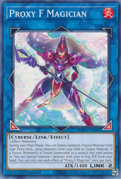 Image for Proxy F Magician (MP21-EN069) (MP21) - YuGiOh