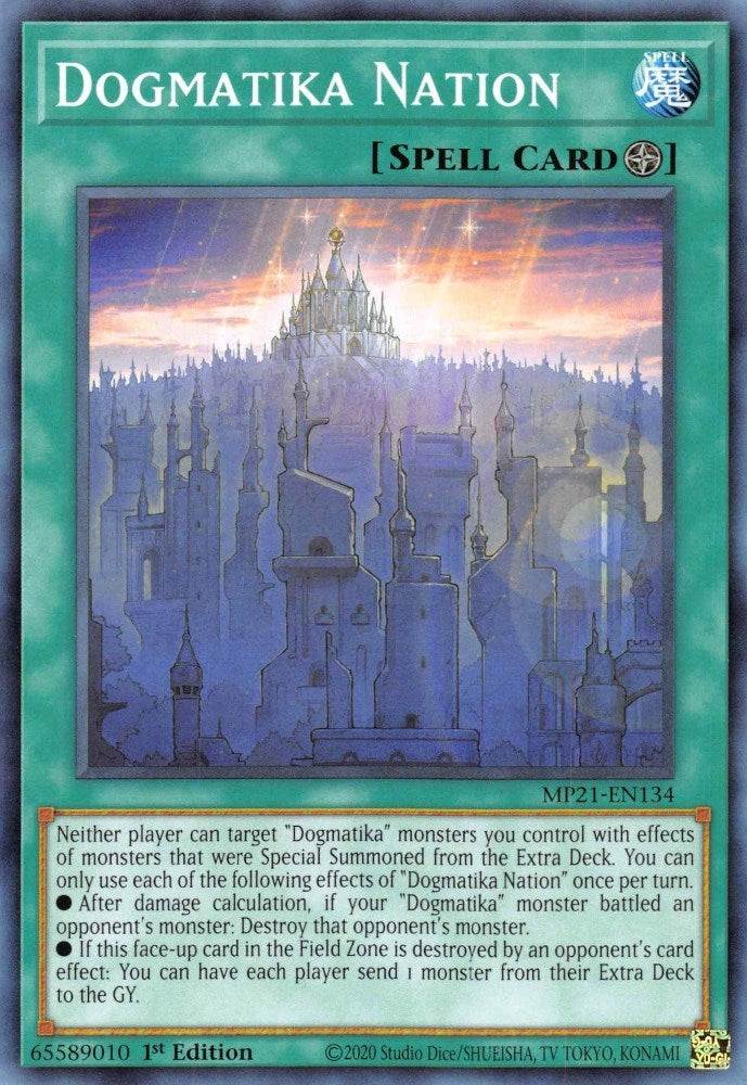 Image for Dogmatika Nation (MP21-EN134) (MP21) - YuGiOh