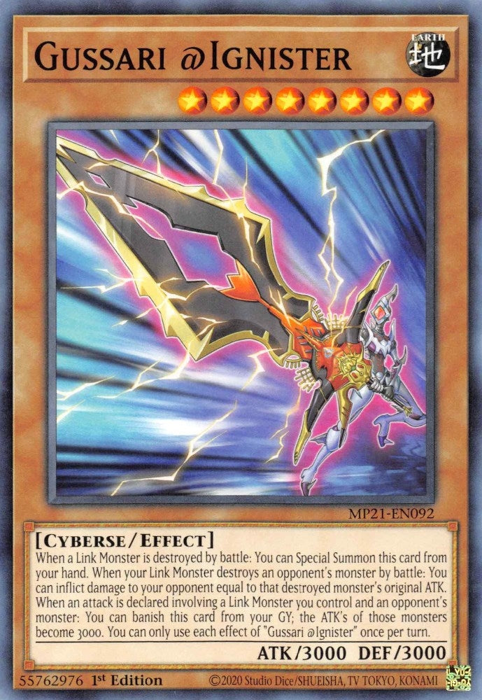 Image for Gussari @Ignister (MP21-EN092) (MP21) - YuGiOh