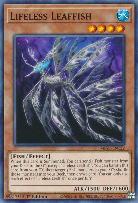 Image for Lifeless Leaffish (MP21-EN122) (MP21) - YuGiOh