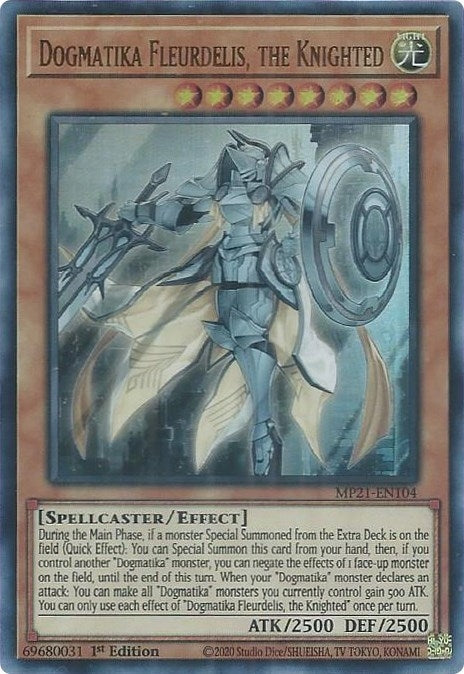 Image for Dogmatika Fleurdelis, the Knighted (MP21-EN104) (MP21) - YuGiOh