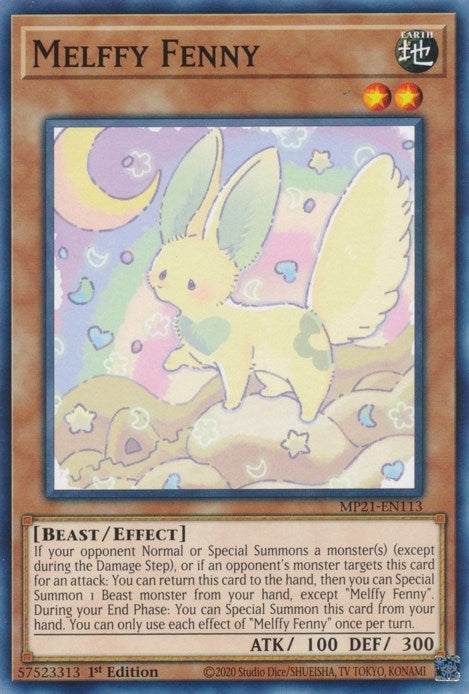 Image for Melffy Fenny (MP21-EN113) (MP21) - YuGiOh
