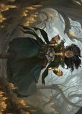 Image for Candlegrove Witch Art Card (15/81) (15) (Innistrad: Midnight Hunt) - Magic: The Gathering