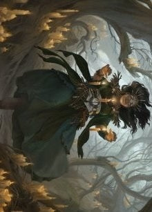 Image for Candlegrove Witch Art Card (15/81) (15) (Innistrad: Midnight Hunt) - Magic: The Gathering