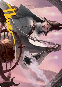 Image for Celestus Sanctifier Art Card (Gold-Stamped Signature) (16) (Innistrad: Midnight Hunt) - Magic: The Gathering