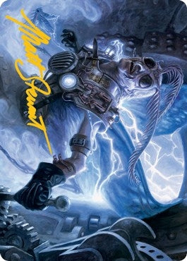 Image for Insectile Aberration Art Card (Gold-Stamped Signature) (22) (Innistrad: Midnight Hunt) - Magic: The Gathering