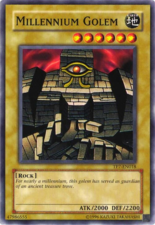 Image for Millennium Golem (TP7-EN018) (TP7) - YuGiOh