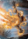 Image for Burn the Accursed Art Card (42) (Innistrad: Midnight Hunt) - Magic: The Gathering