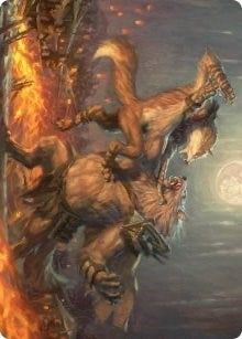 Image for Duel for Dominance Art Card (51) (Innistrad: Midnight Hunt) - Magic: The Gathering