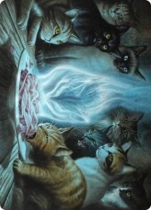 Image for Can't Stay Away Art Card (56) (Innistrad: Midnight Hunt) - Magic: The Gathering