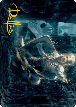 Image for Dennick, Pious Apparition Art Card (Gold-Stamped Signature) (59) (Innistrad: Midnight Hunt) - Magic: The Gathering