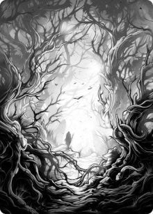 Image for Forest Art Card (81/81) (81) (Innistrad: Midnight Hunt) - Magic: The Gathering