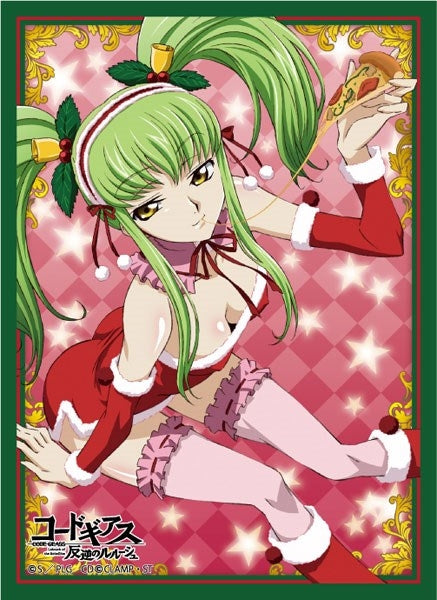 Image for Broccoli Character Sleeve: Code Geass: Lelouch of the Rebellion - C.C. Christmas Ver. (80-Pack) - Card Sleeves