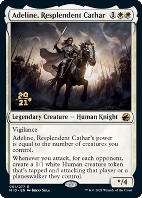 Image for Adeline, Resplendent Cathar (1) (Prerelease Cards) - Magic: The Gathering