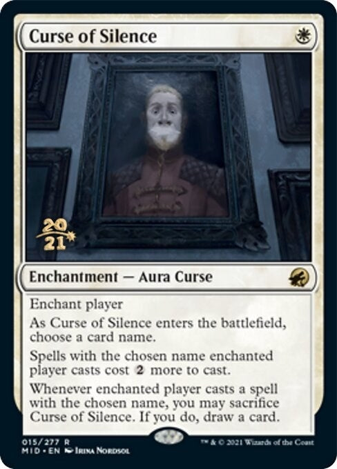 Image for Curse of Silence (15) (Prerelease Cards) - Magic: The Gathering