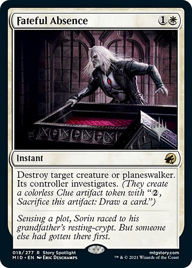 Image for Fateful Absence (18) (Innistrad: Midnight Hunt) - Magic: The Gathering