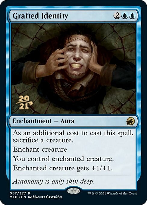 Image for Grafted Identity (57) (Prerelease Cards) - Magic: The Gathering