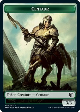 Image for Centaur // Wolf Double-Sided Token (8 // 13) (Innistrad: Midnight Hunt) - Magic: The Gathering