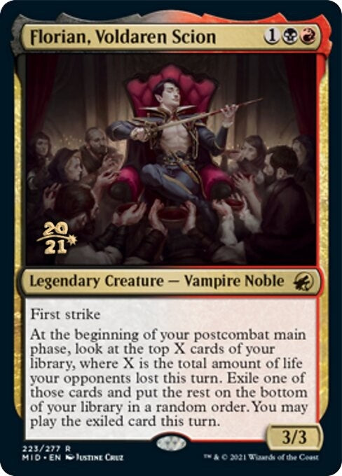 Image for Florian, Voldaren Scion (223) (Prerelease Cards) - Magic: The Gathering