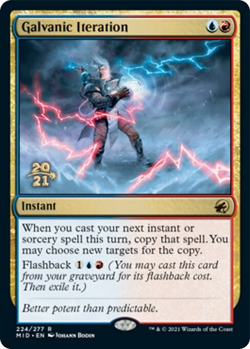 Image for Galvanic Iteration (224) (Prerelease Cards) - Magic: The Gathering