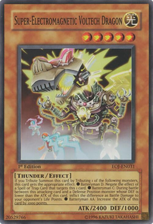 Image for Super-Electromagnetic Voltech Dragon (EOJ-EN031) (EOJ) - YuGiOh