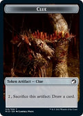 Image for Clue // Zombie (015) Double-Sided Token (16 // 15) (Innistrad: Midnight Hunt) - Magic: The Gathering