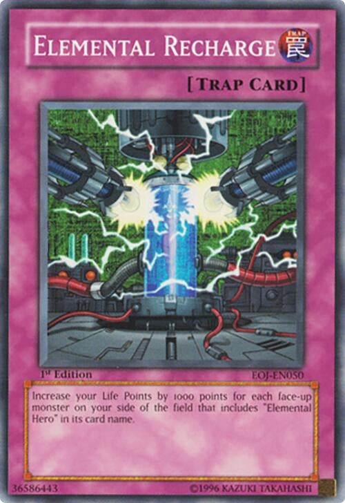 Image for Elemental Recharge (EOJ-EN050) (EOJ) - YuGiOh