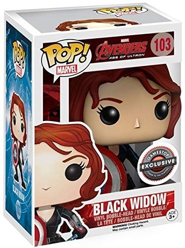 Image for Avengers: Age of Ultron: Black Widow (With Shield) (Bobble-Head) (GameStop Exclusive) - Funko