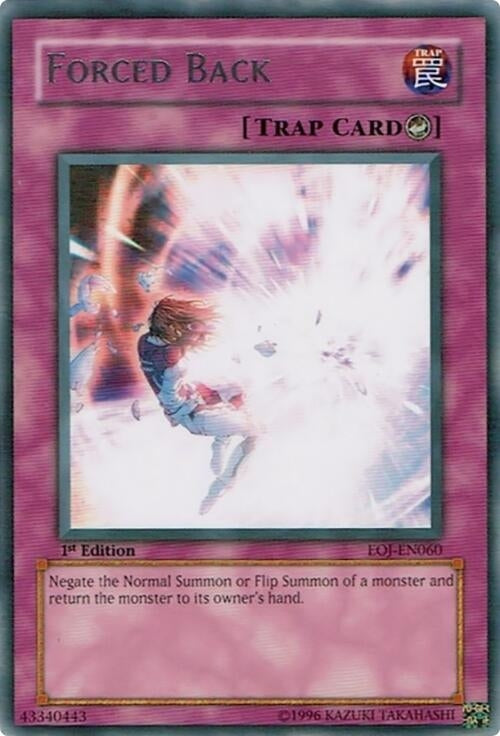 Image for Forced Back (EOJ-EN060) (EOJ) - YuGiOh