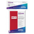 Image for Matte Sleeve - Supreme UX Sleeves Red (50-Pack) - Card Sleeves