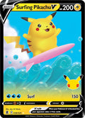 Image for Surfing Pikachu V (008/025) (CLB) - Pokemon