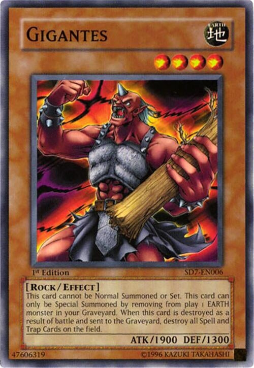 Image for Gigantes (SD7-EN006) - YuGiOh