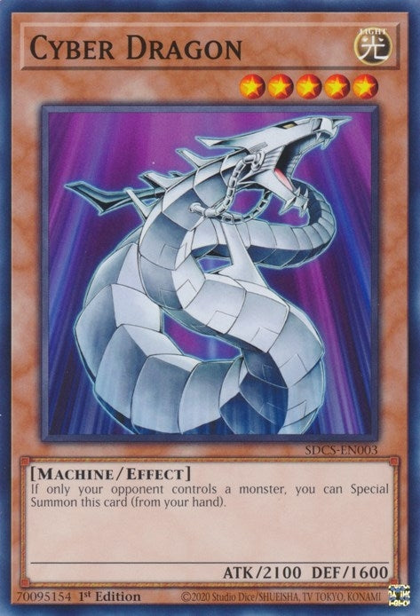Image for Cyber Dragon (SDCS-EN003) (SDCS) - YuGiOh
