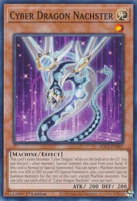 Image for Cyber Dragon Nachster (SDCS-EN007) (SDCS) - YuGiOh