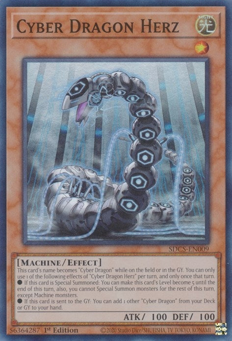 Image for Cyber Dragon Herz (SDCS-EN009) (SDCS) - YuGiOh