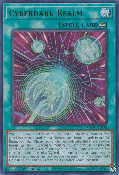 Image for Cyberdark Realm (SDCS-EN023) (SDCS) - YuGiOh