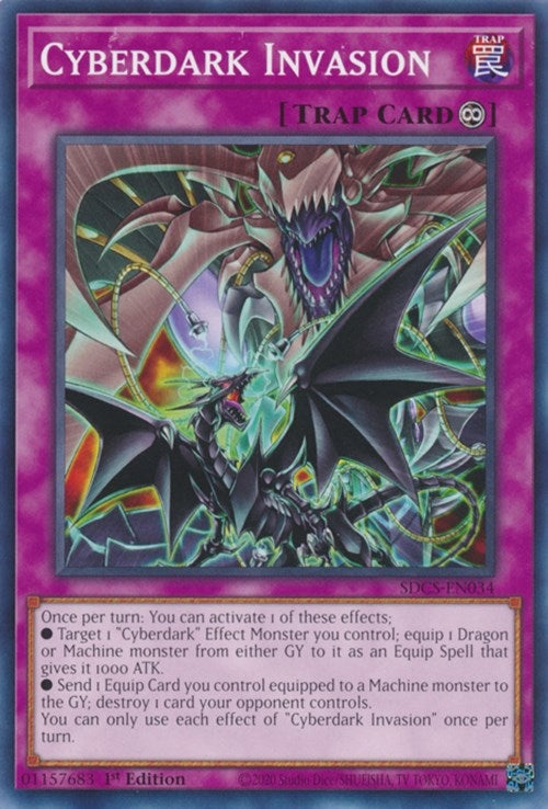 Image for Cyberdark Invasion (SDCS-EN034) (SDCS) - YuGiOh