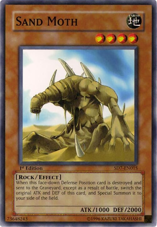 Image for Sand Moth (SD7-EN015) - YuGiOh