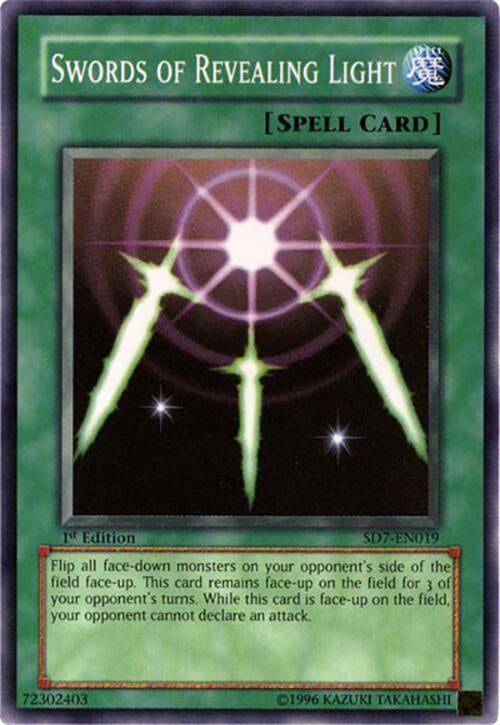 Image for Swords of Revealing Light (SD7-EN019) - YuGiOh