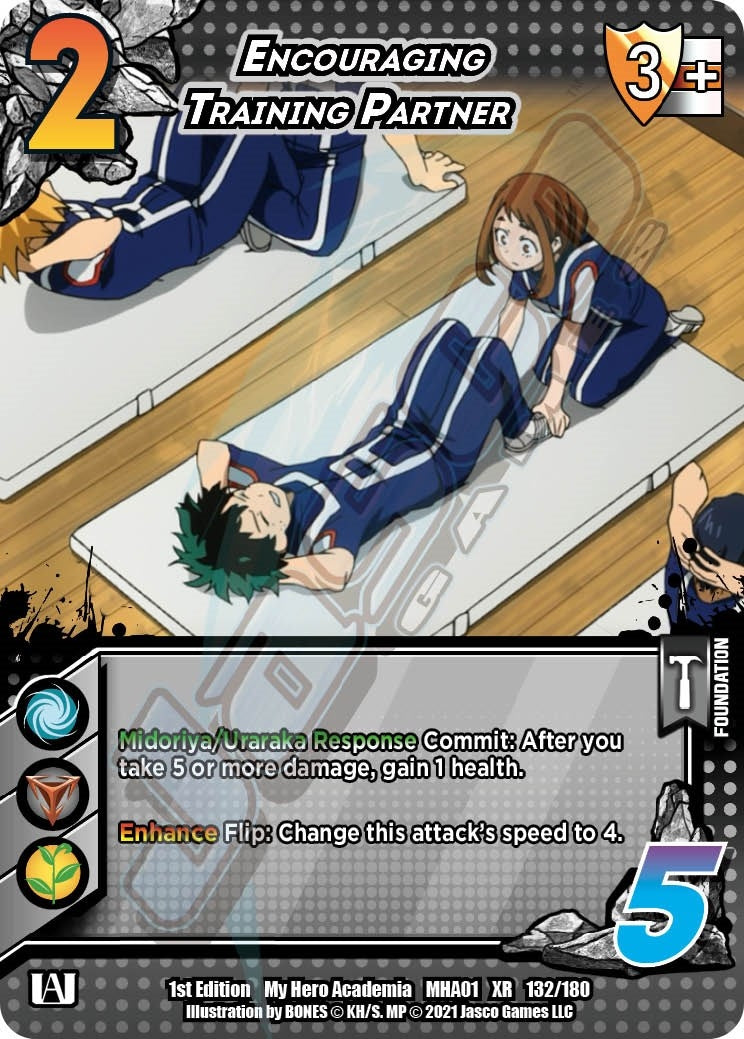Encouraging Training Partner (XR) (132/180) (UniVersus: My Hero Academia)