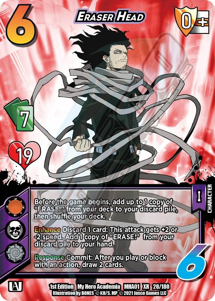 Image for Eraser Head (XR) (28/180) (UniVersus: My Hero Academia) - UniVersus