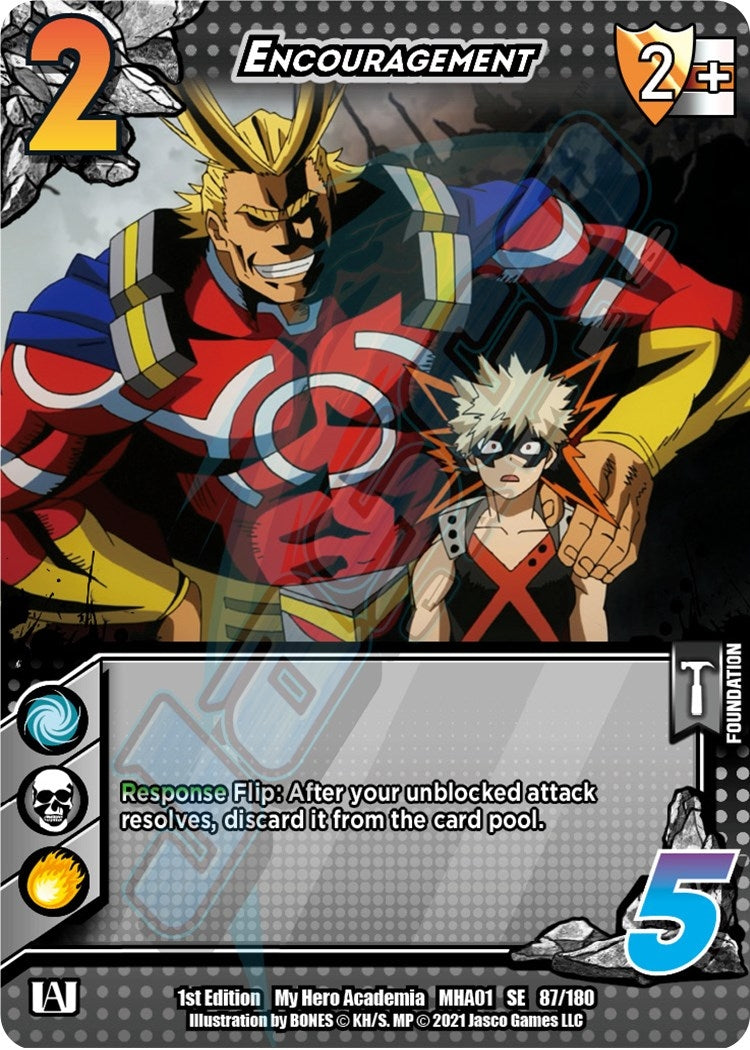 Image for Encouragement (87/180) (UniVersus: My Hero Academia) - UniVersus