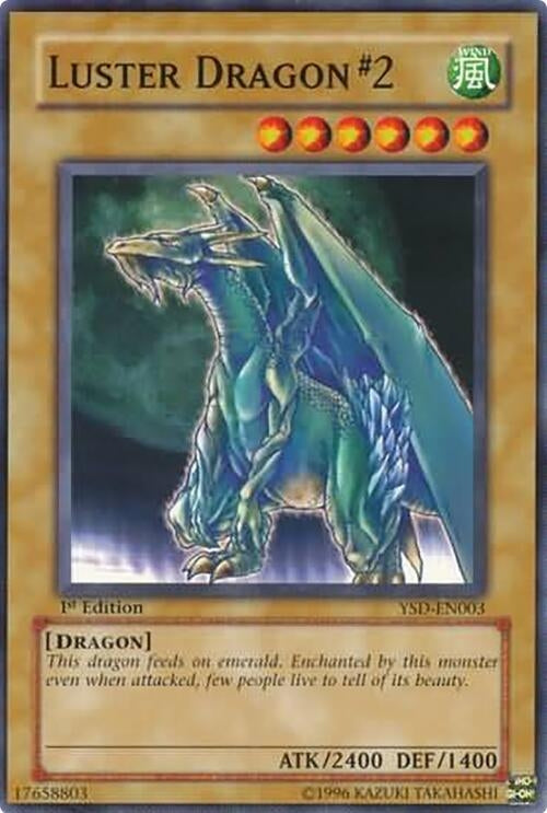 Image for Luster Dragon #2 (YSD-EN003) - YuGiOh