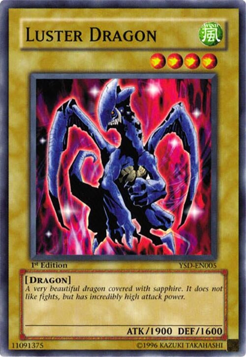 Image for Luster Dragon (YSD-EN005) - YuGiOh
