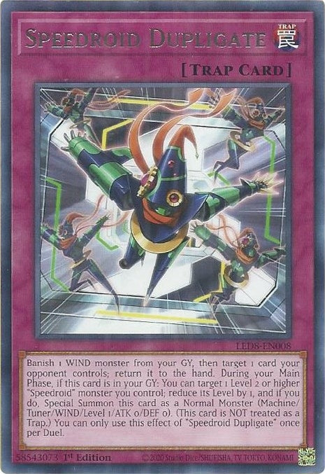Image for Speedroid Dupligate (LED8-EN008) (LED8) - YuGiOh