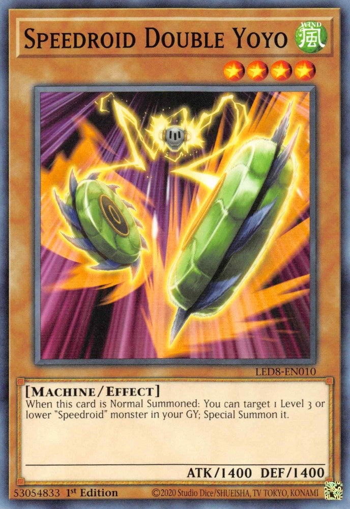 Image for Speedroid Double Yoyo (LED8-EN010) (LED8) - YuGiOh